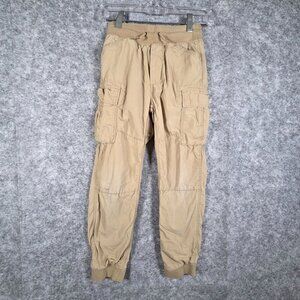 Gap Kids Boys Cargo Jogger Pants Tan Size M Tan